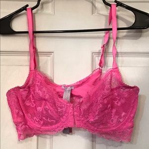 Savage X Fenty LOVELACE UNLINED BRA Pink Pout